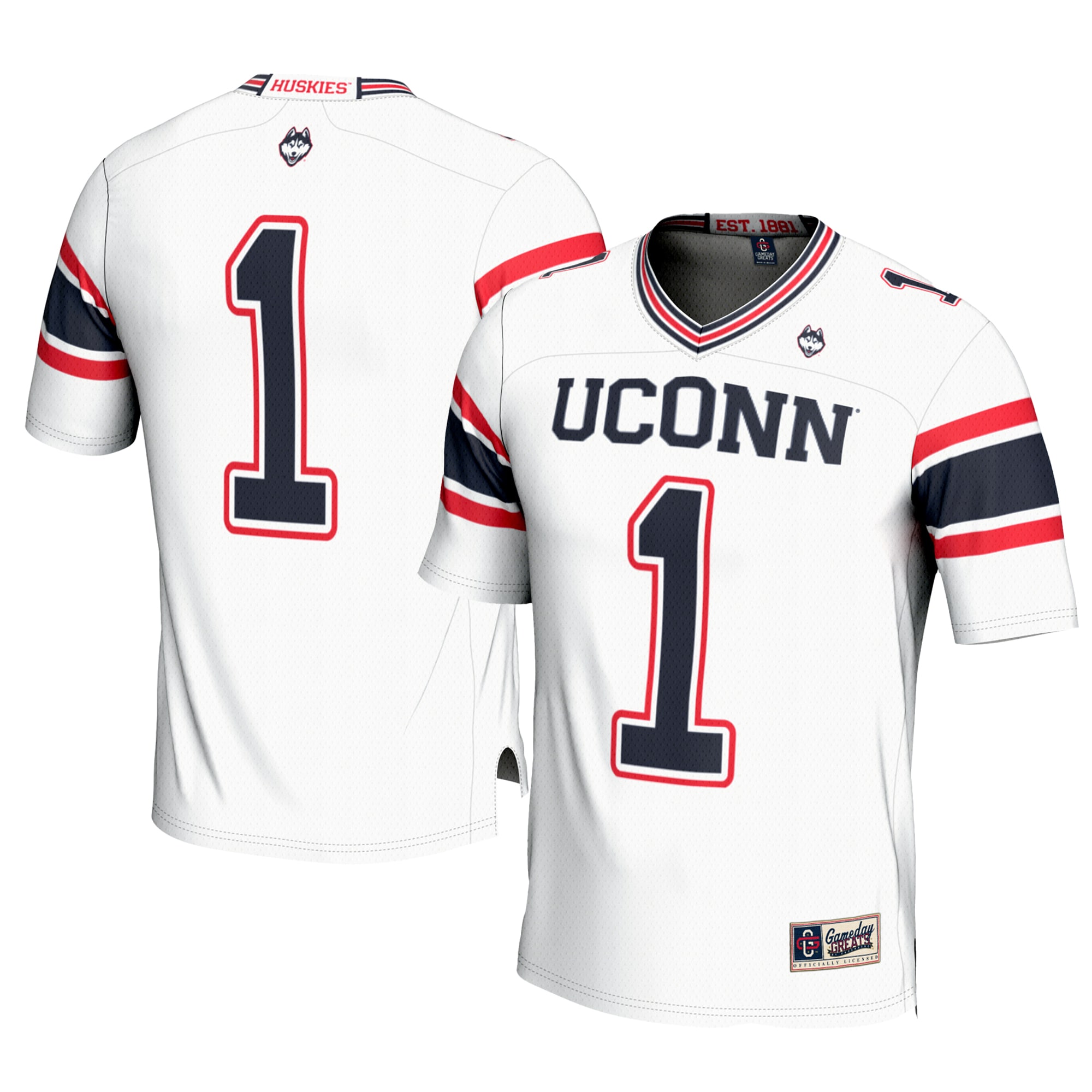 Women's UConn Huskies Cardinal Jersey