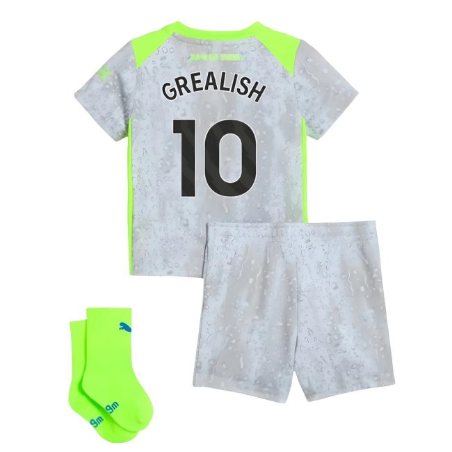 Kids' Man City 2025/26 City Kit