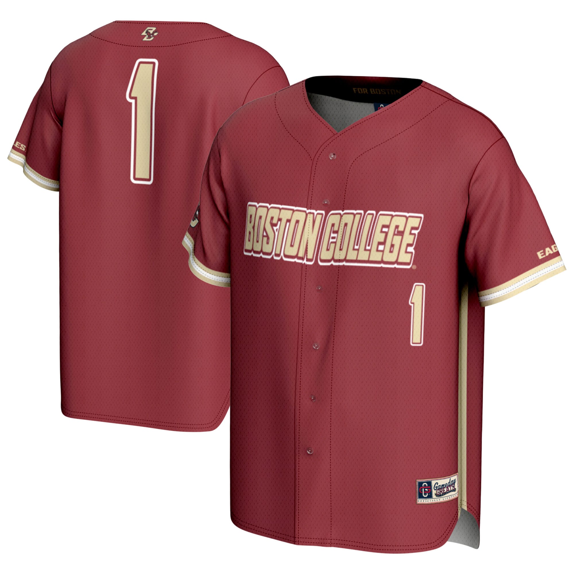 Women's Boston Eagles College Fashion Jersey