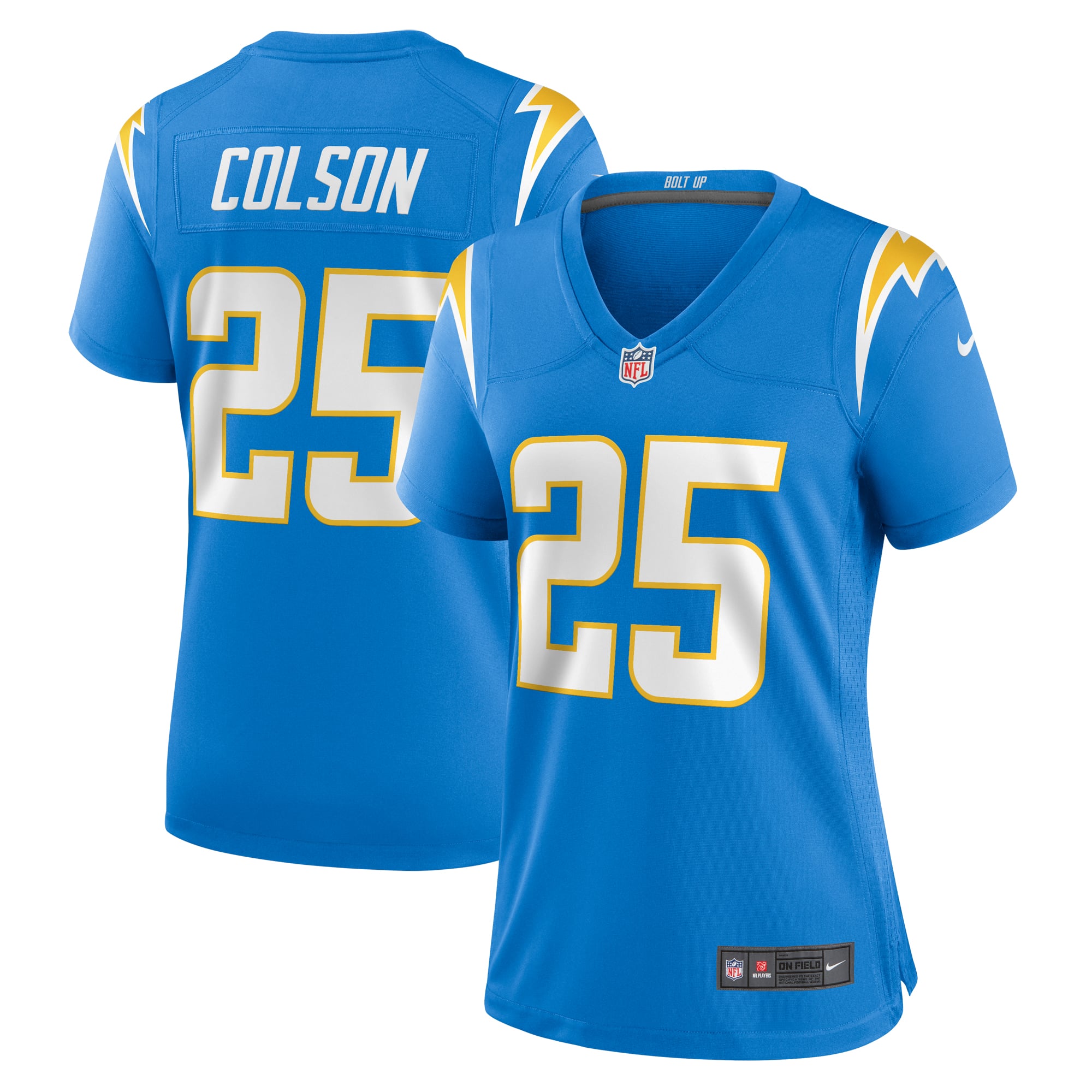 Men's Los Angeles Chargers Powder Game Jersey