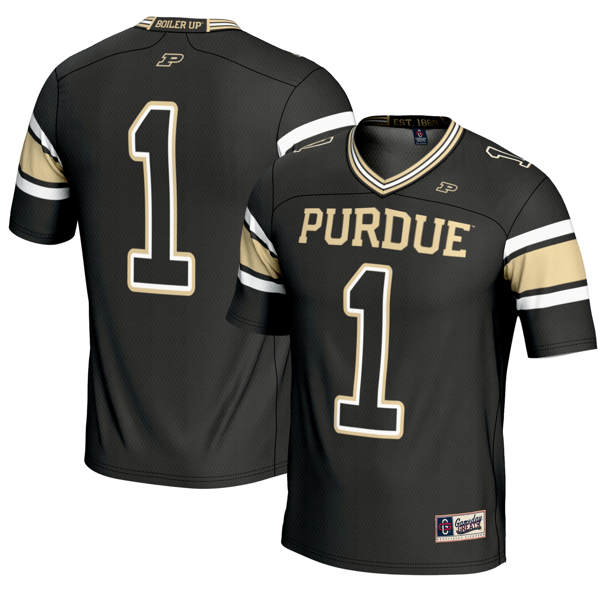 Women's Purdue Boilermakers Black Jersey