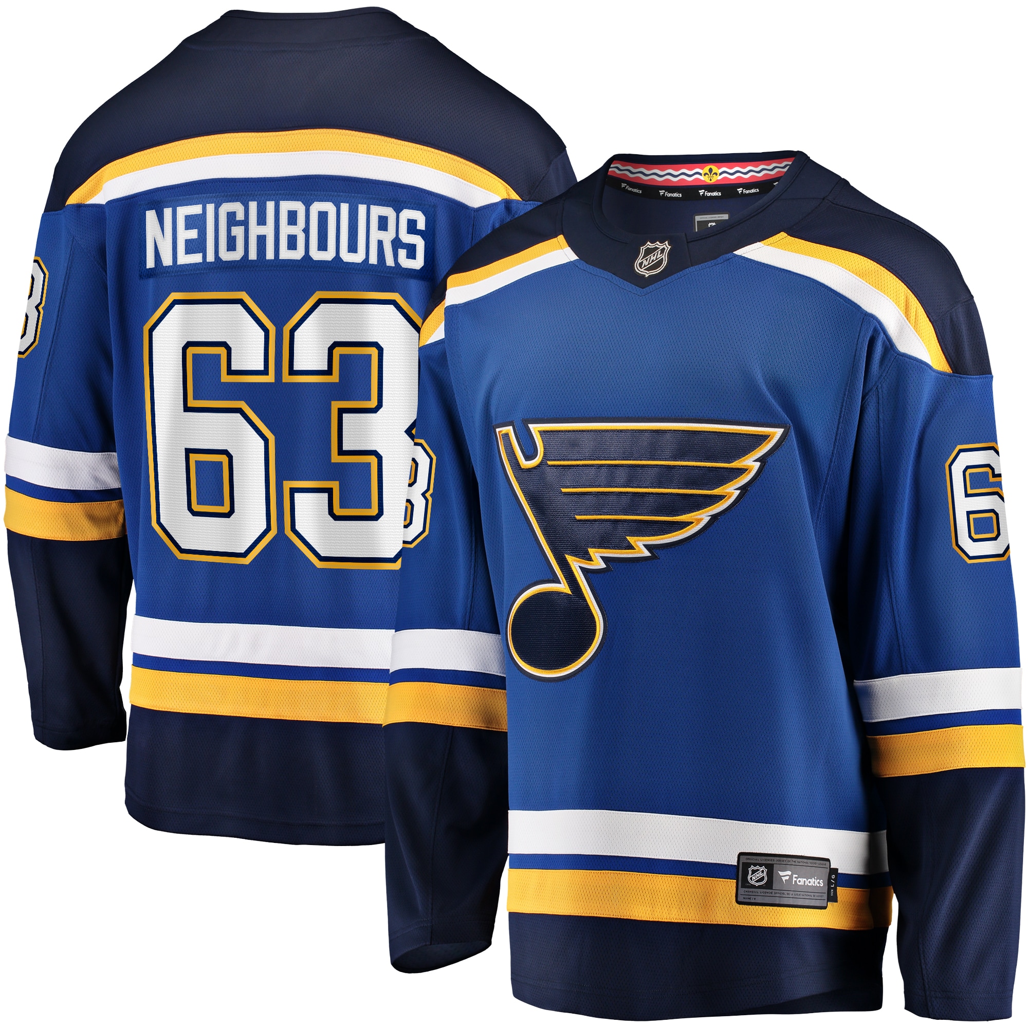 Kids' St. Louis Blues Blue Player Jersey