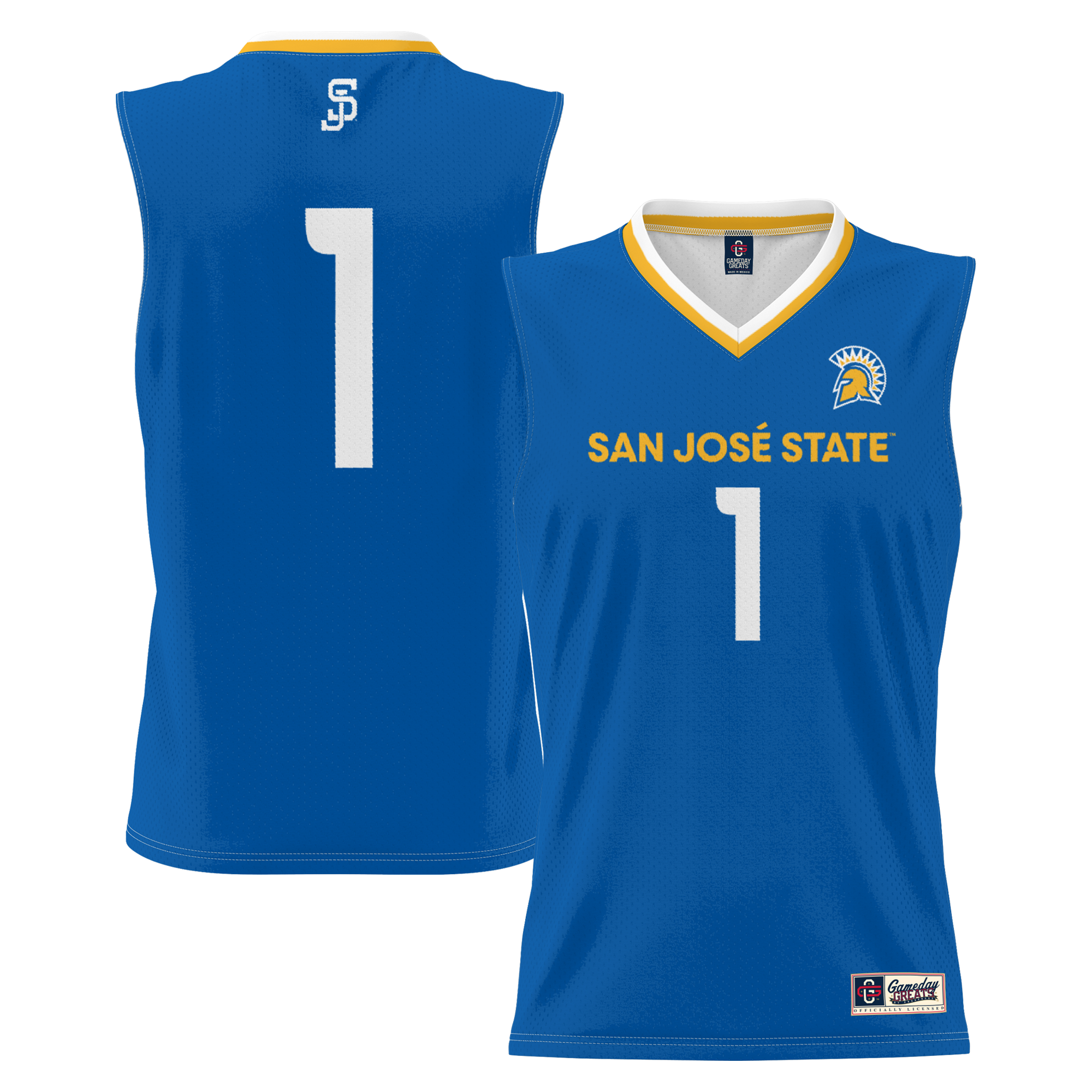 Men's Jose State Spartans Royal Jersey