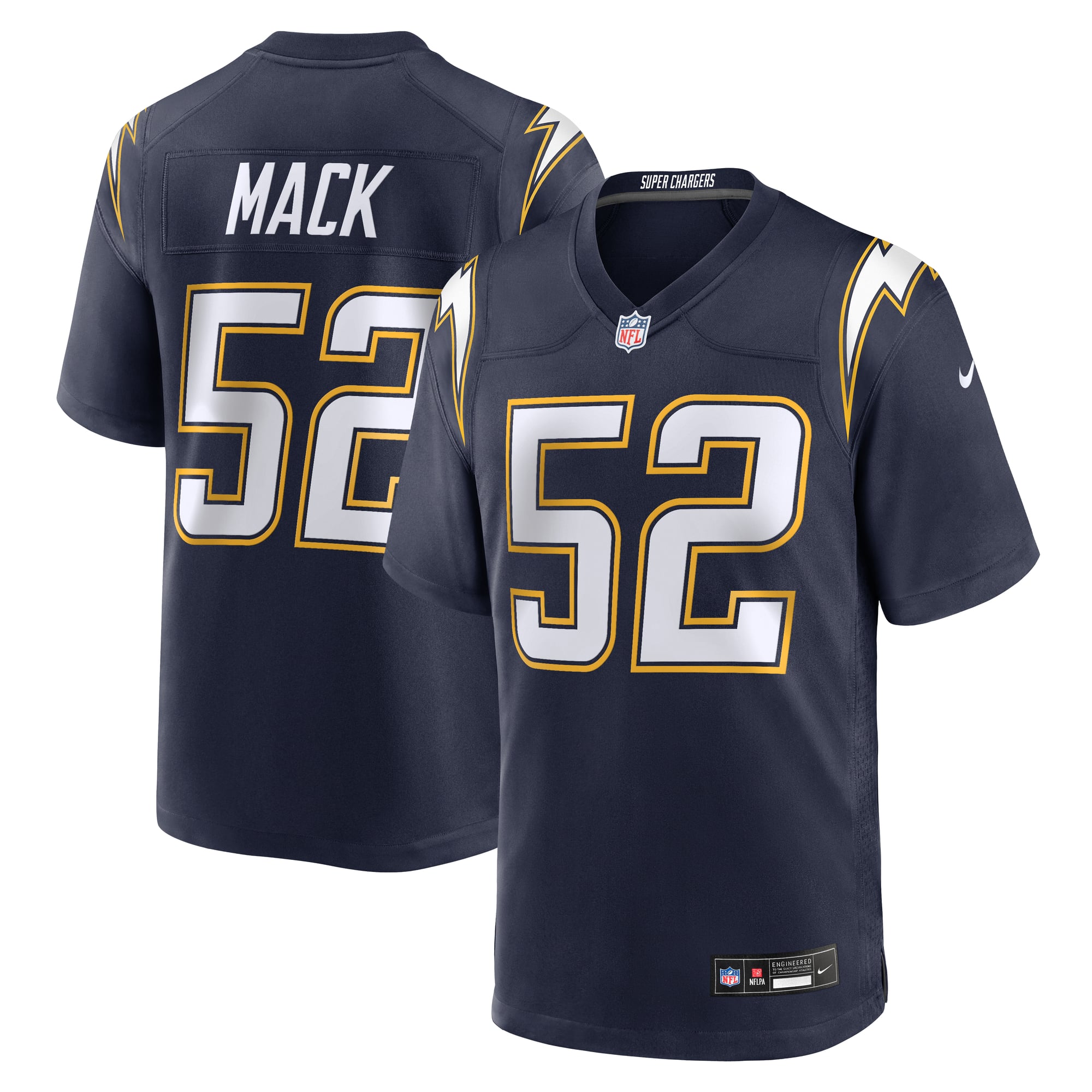 Men's Los Angeles Chargers Navy Player Jersey