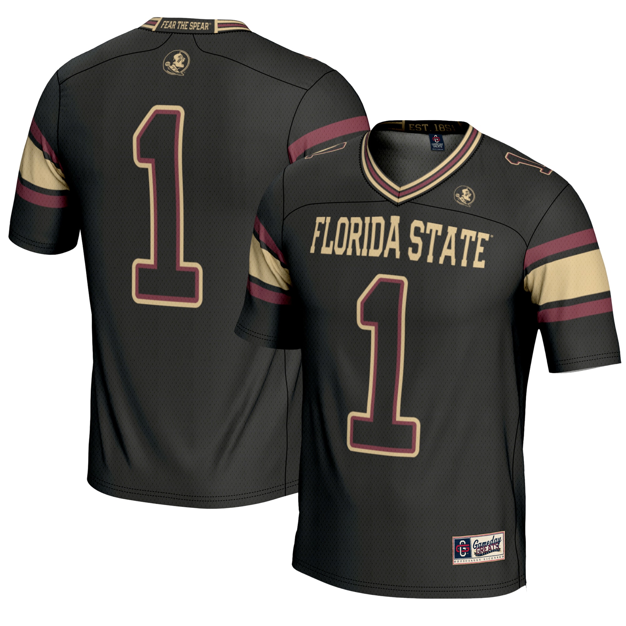 Kids' Florida State Seminoles Black Jersey