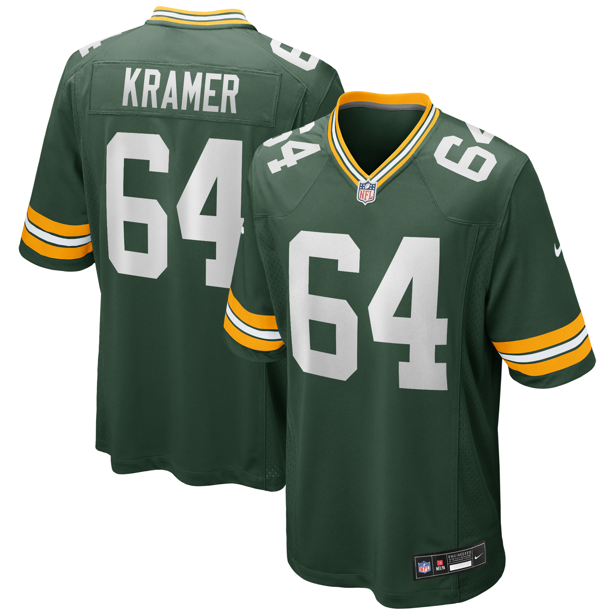 Kids' Green Bay Packers Player Jersey