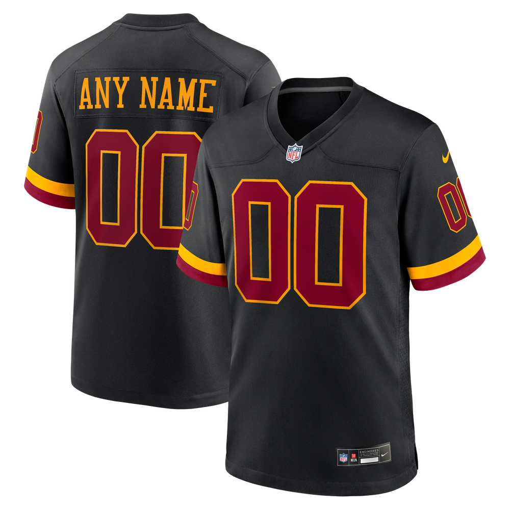 Men's Washington Commanders Black Game Jersey