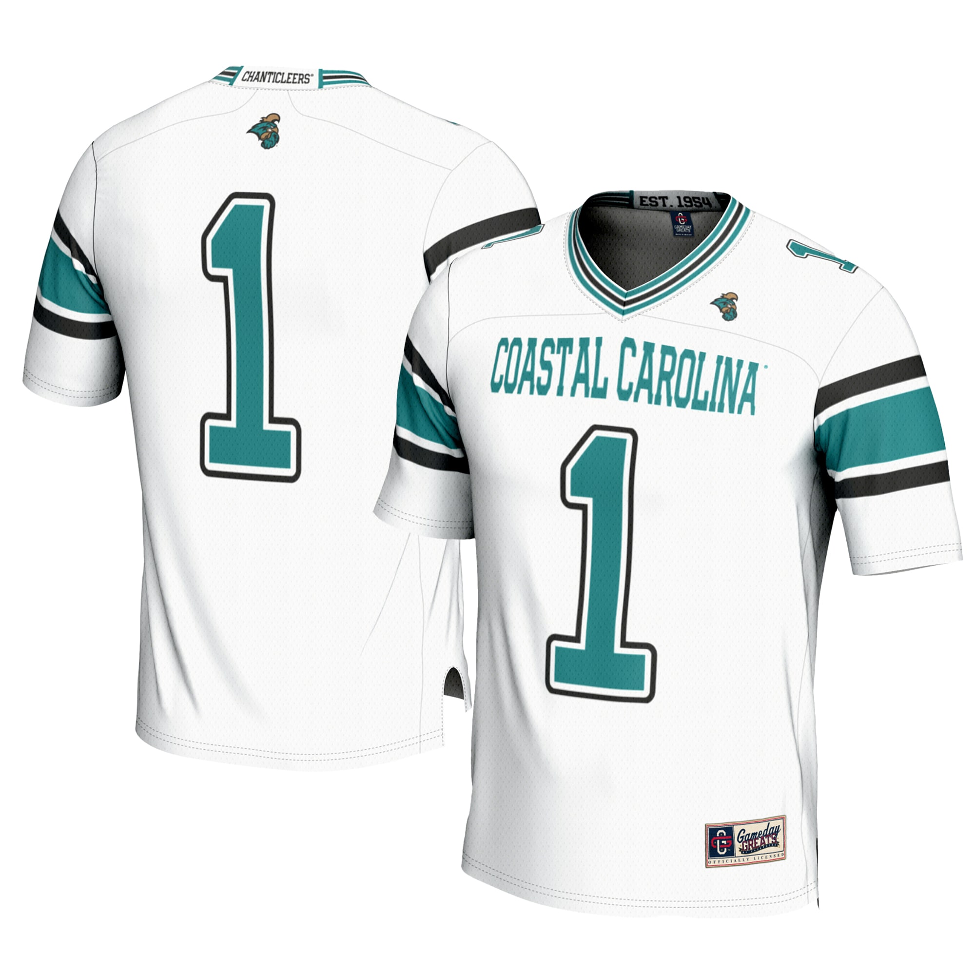Men's Coastal Carolina Chanticleers White Jersey