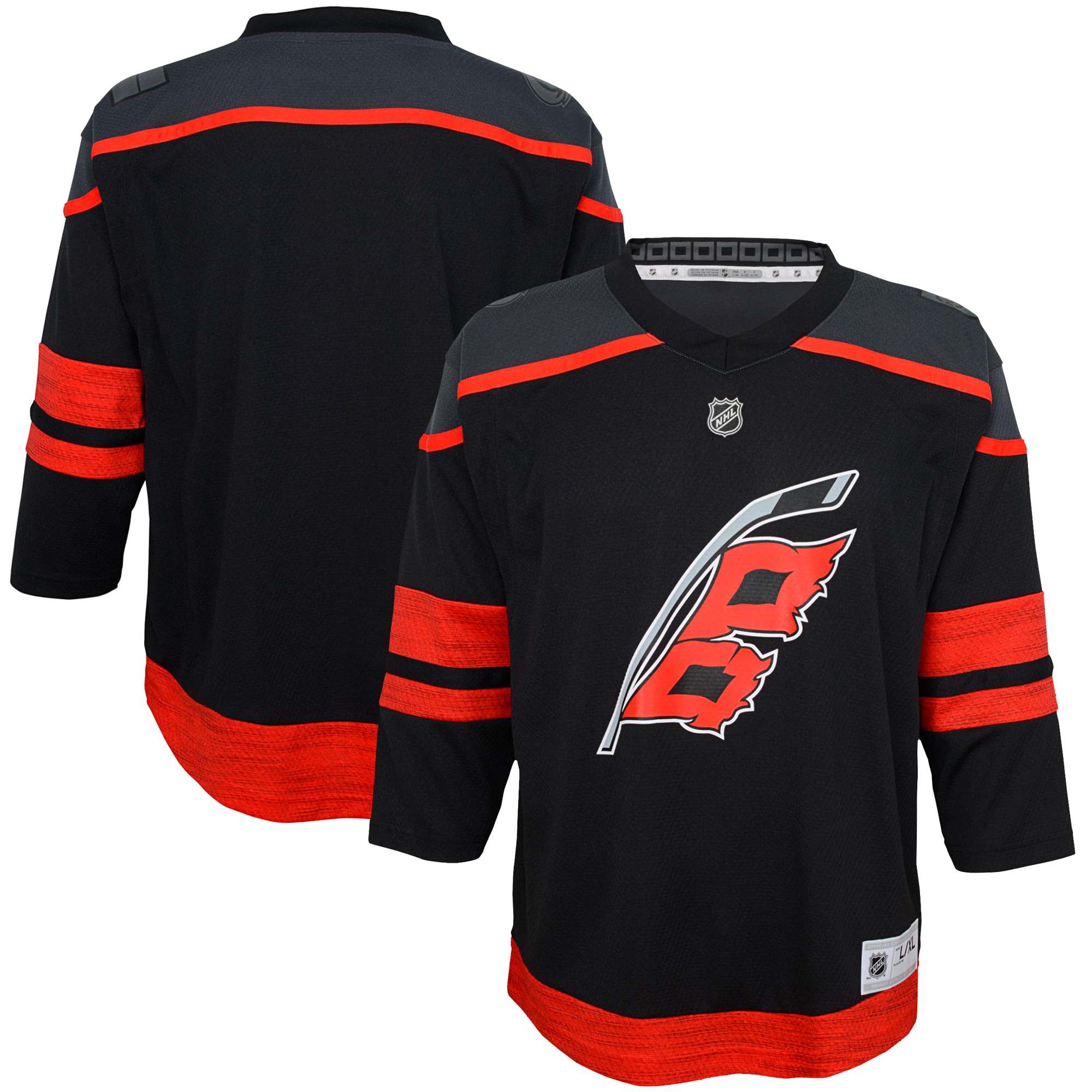 Women's Carolina Hurricanes Black Replica Jersey