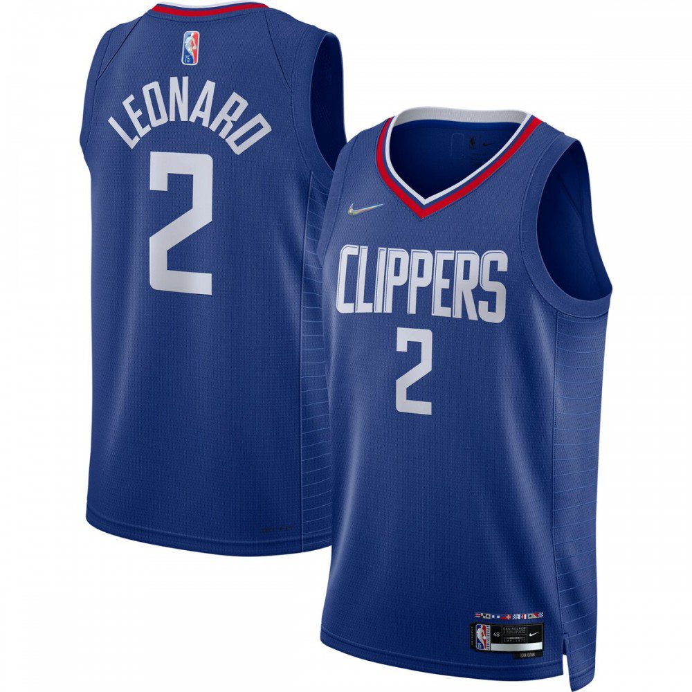 Men's LA Clippers 2021/22 Royal Icon Swingman Jersey
