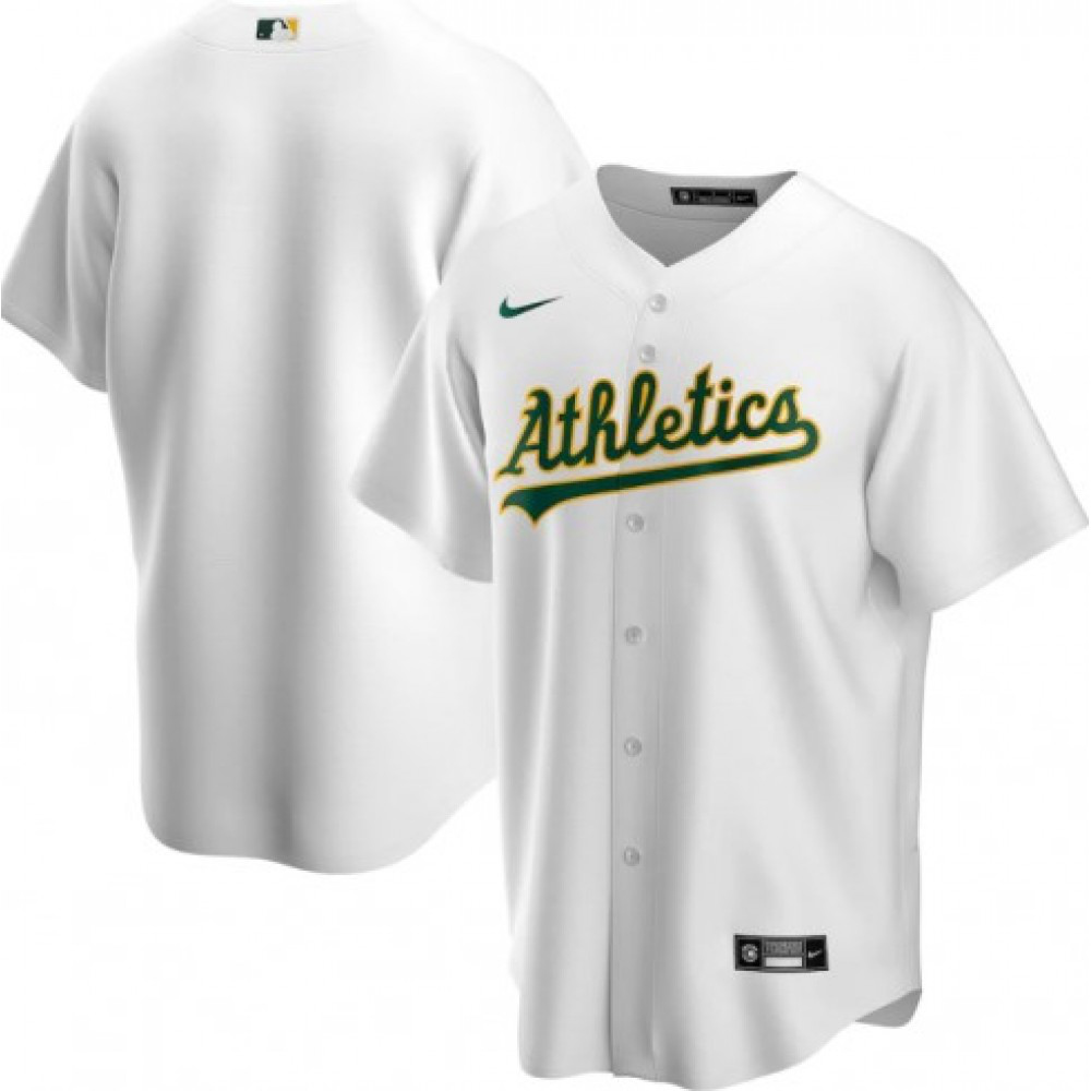 Men's Oakland Athletics 2020 White Home Jersey