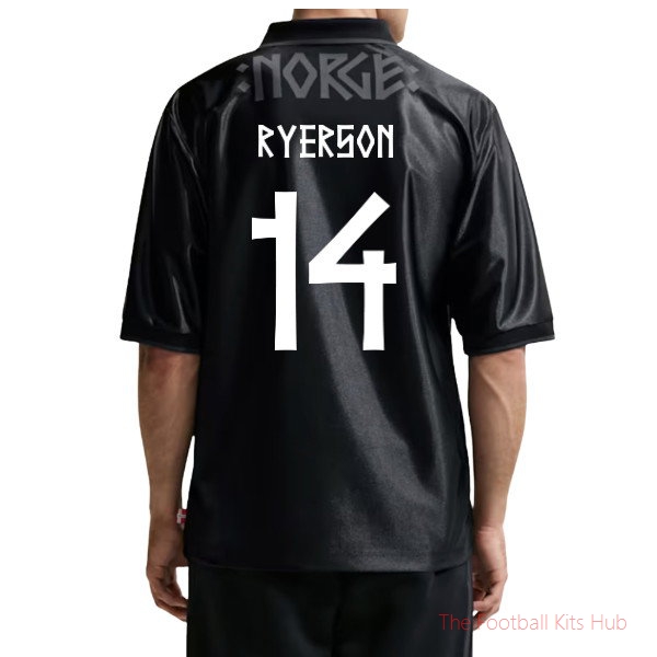 Kids' Norway 2026/27 Black Jersey
