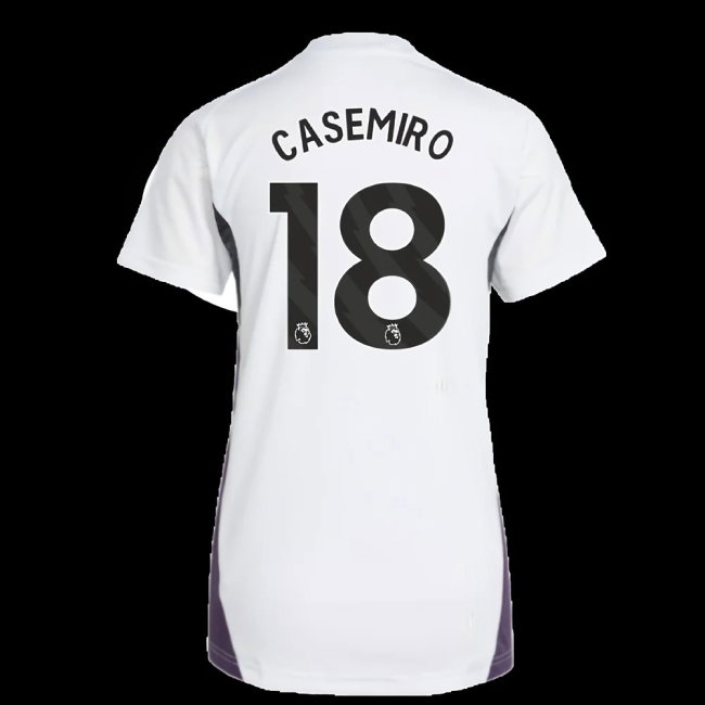 Kids' Trainings MAN UTD 2025/26 White Training Jersey