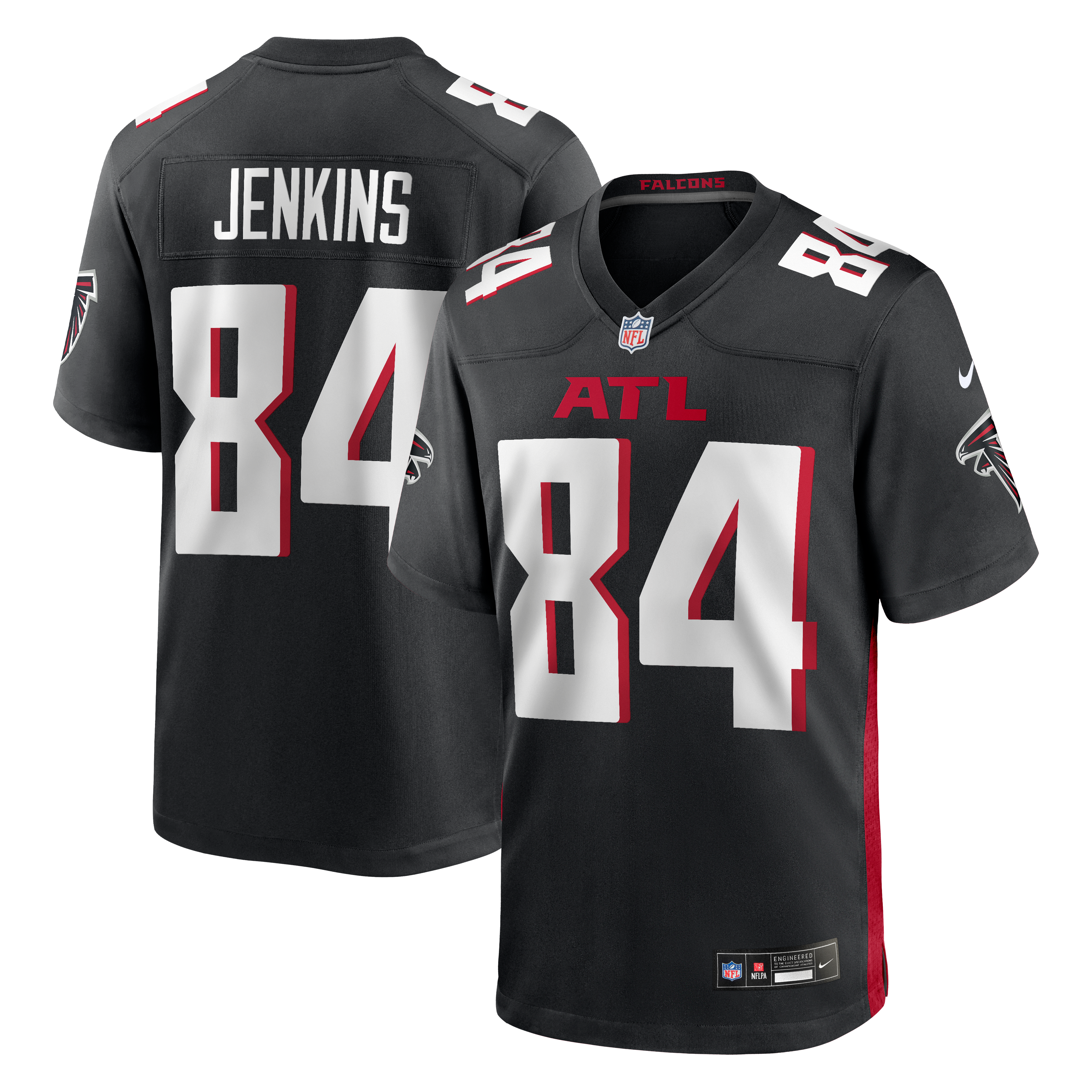 Men's Atlanta Falcons Black Player Jersey