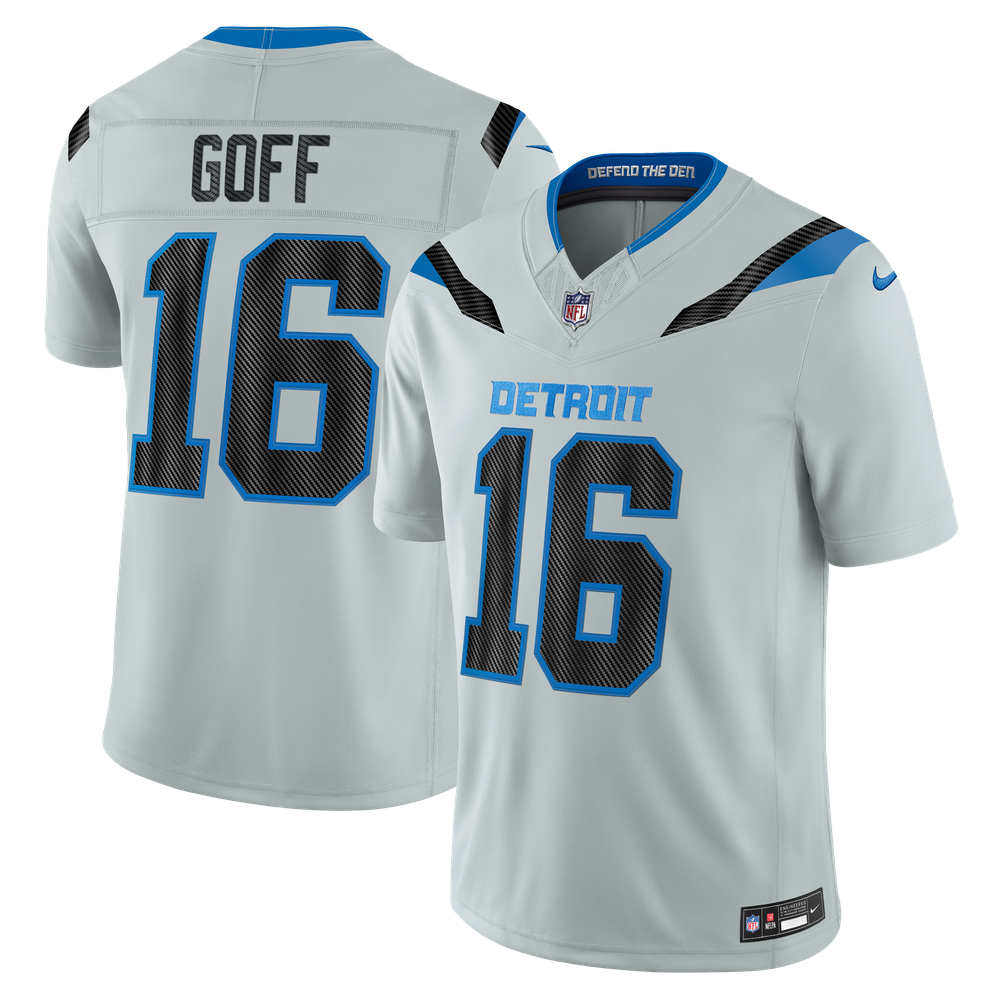 Women's Detroit Lions 2026 Silver Rivalries Stitched Limited Jersey