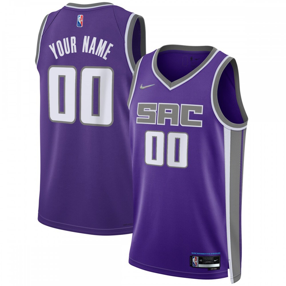 Women's Sacramento Kings 2021/22 Purple Icon Swingman Jersey