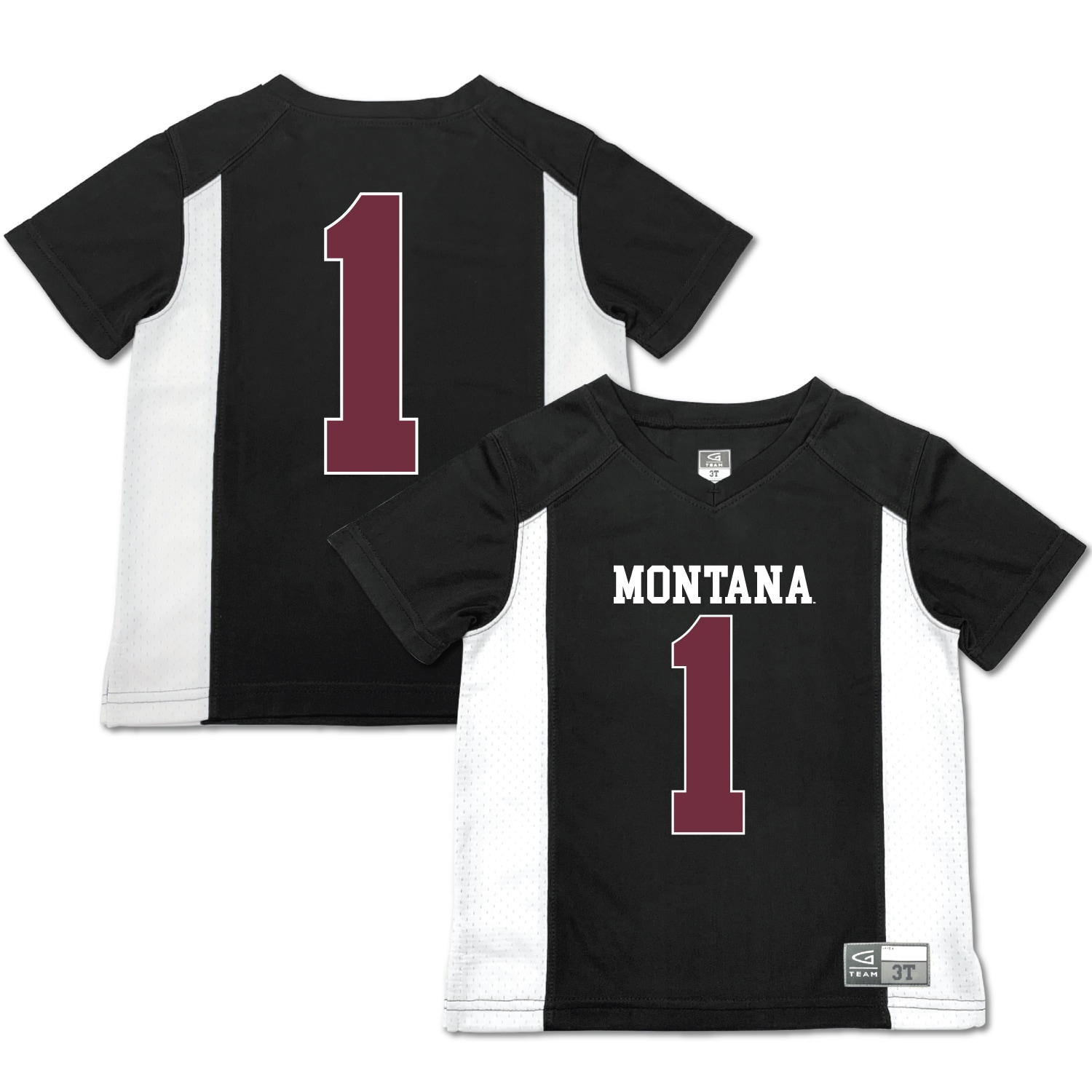 Men's Montana Grizzlies Garb Black Jersey