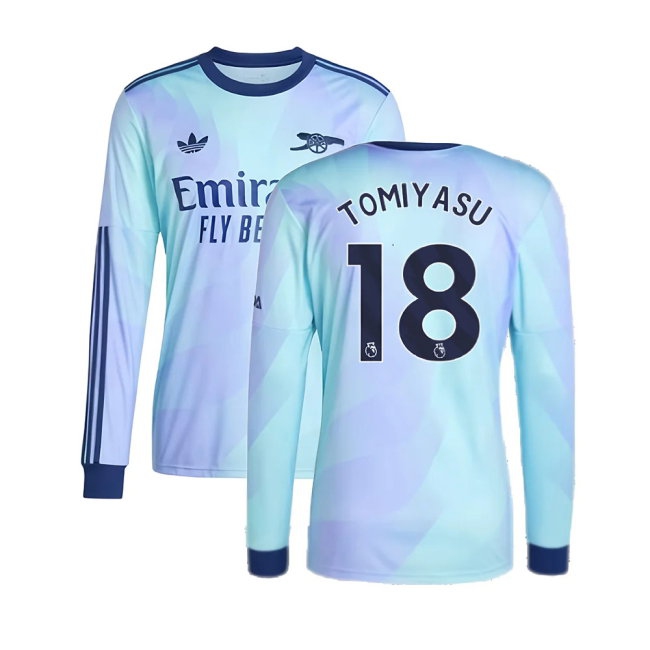 Kids' Arsenal 2024/25 Third Long Sleeve Jersey
