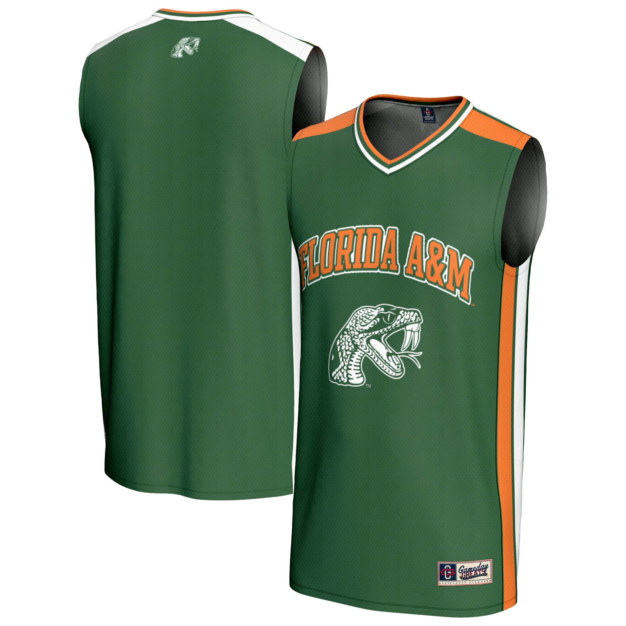 Kids' Florida A&M Rattlers Green Jersey