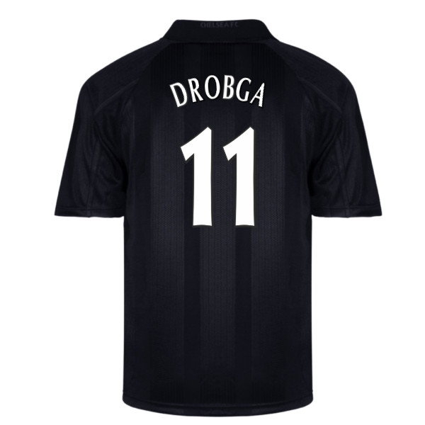 Kids' Chelsea Black Retro Jersey