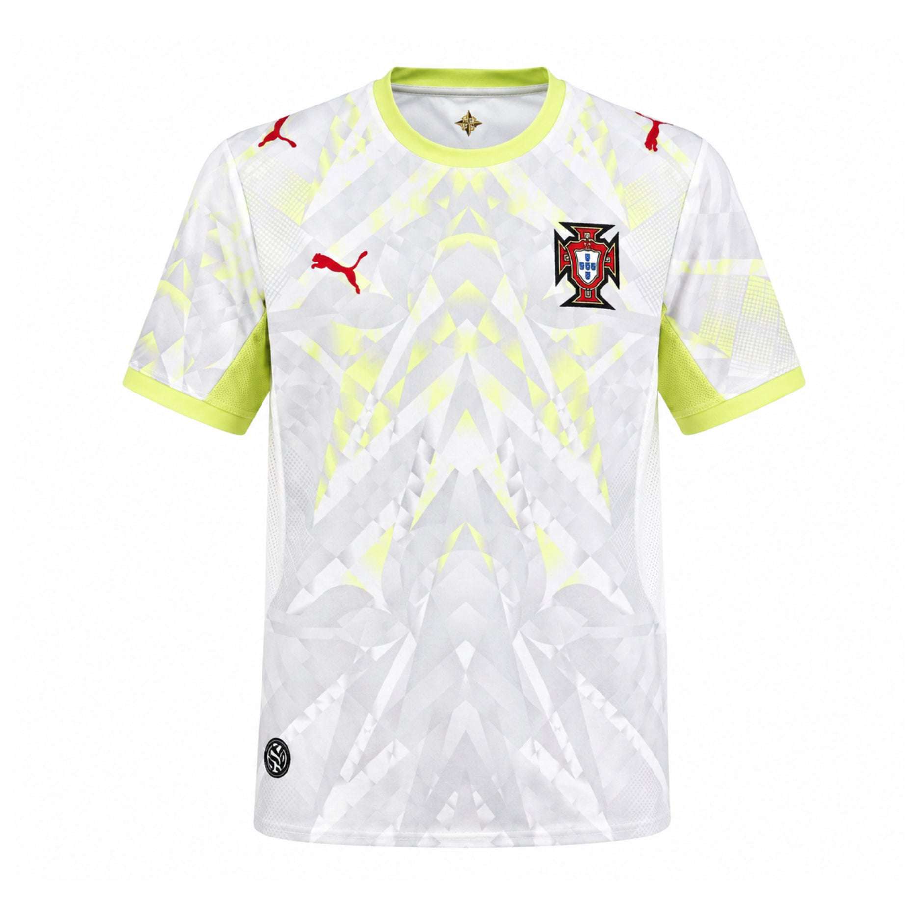Men's Portugal 2025/26 White Home Jersey