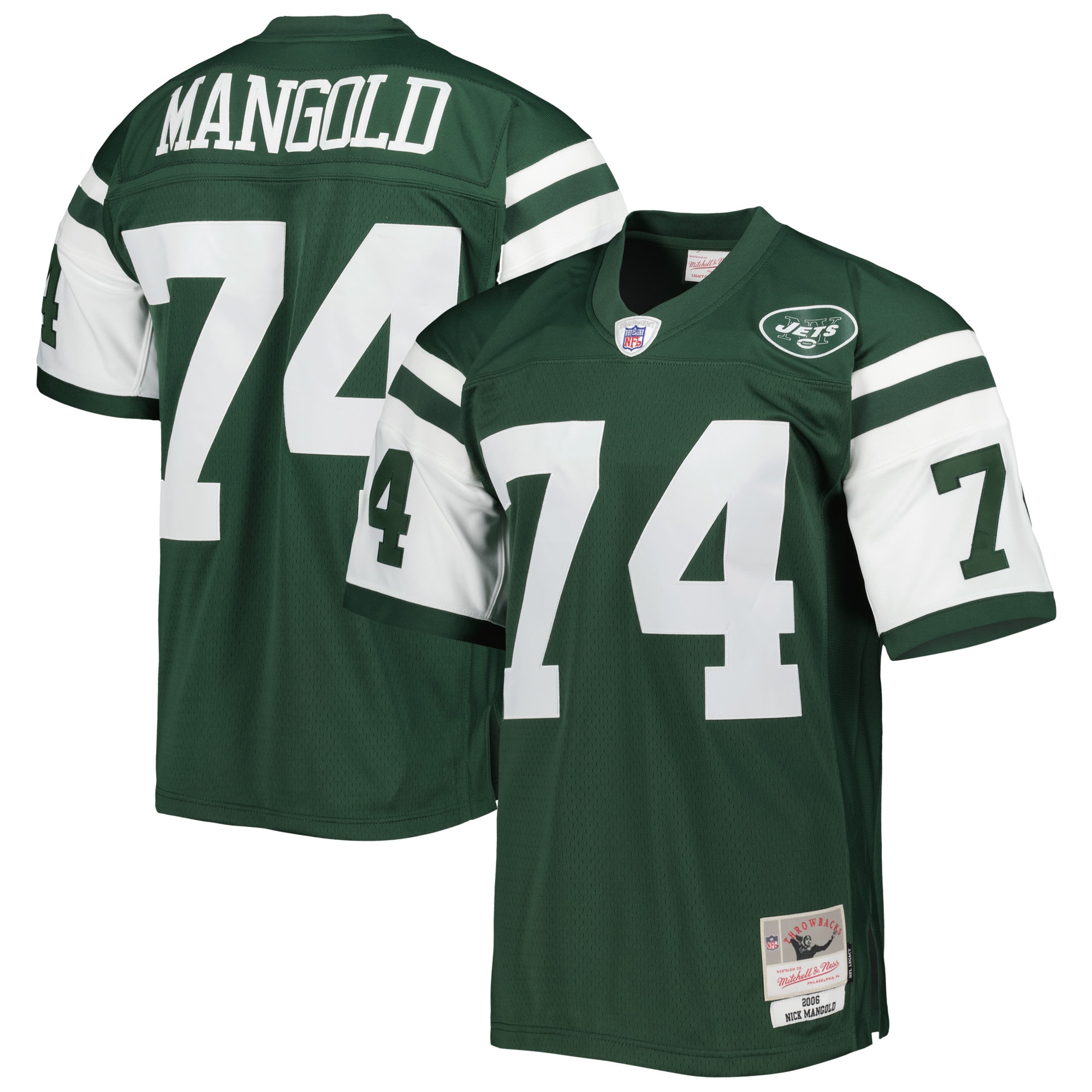 Women's New York Jets Green Replica Jersey