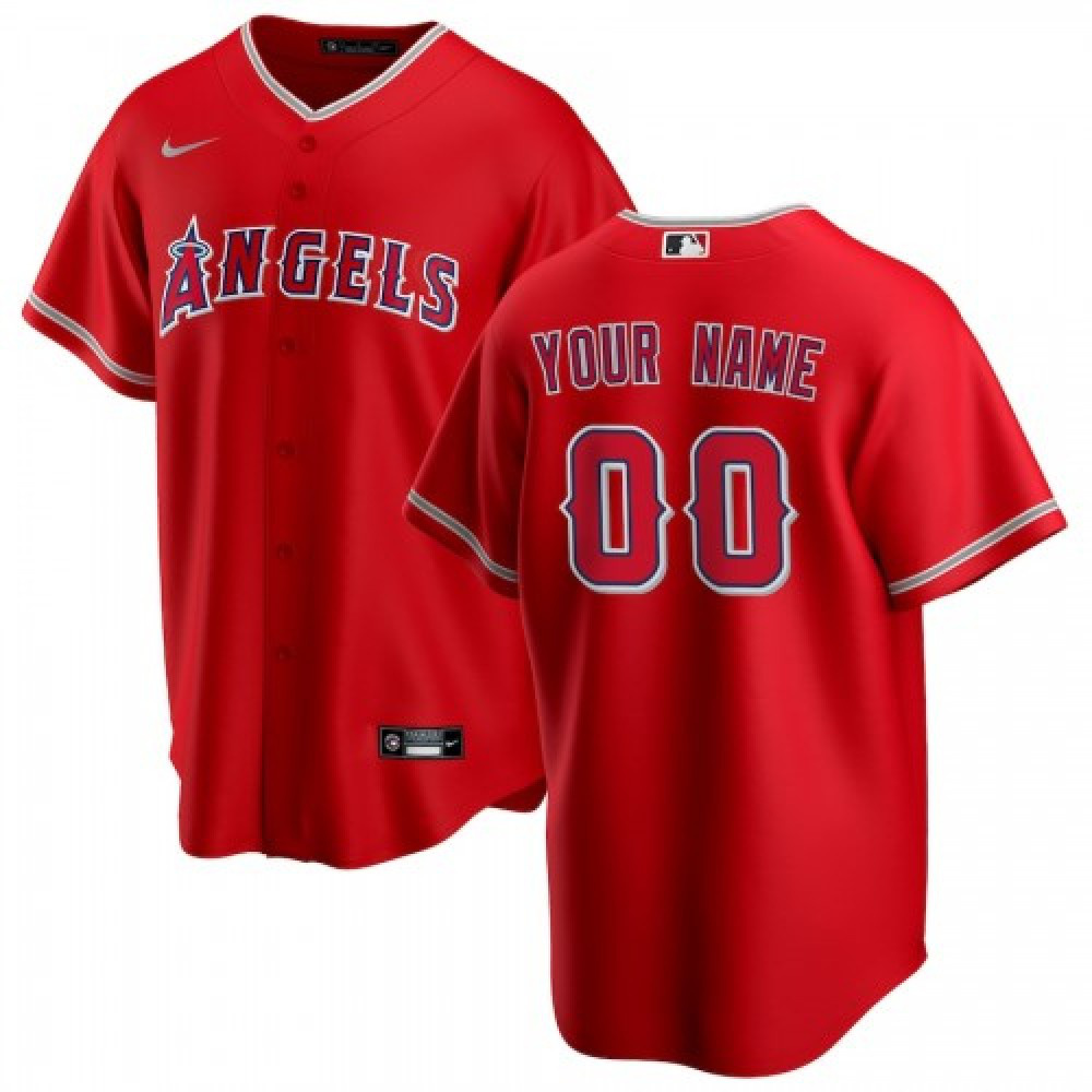 Kids' Los Angeles Angels 2020 Scarlet Alternate Jersey