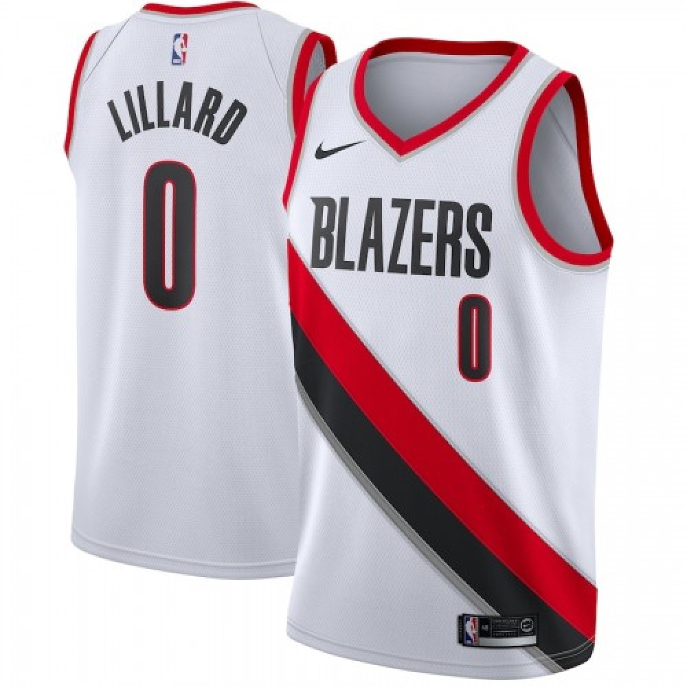 Men's Portland Trail Blazers White Swingman Jersey
