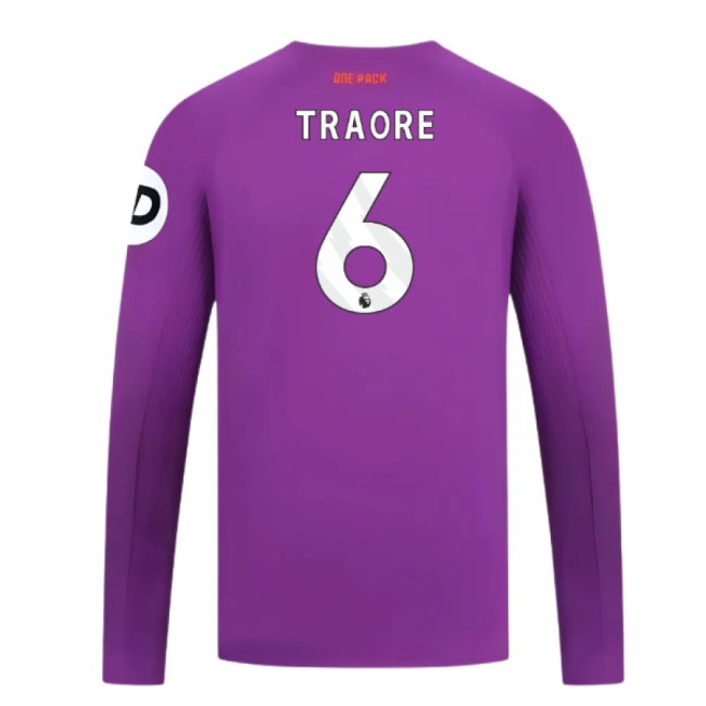 Men's Wolves 2024/25 Third Long Sleeve Jersey
