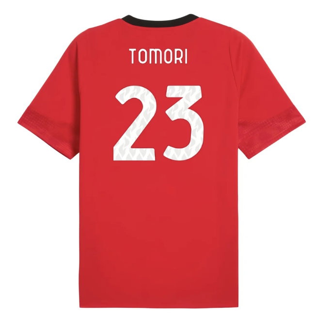 Kids' Trainings AC Milan 2025/26 Red Training Jersey