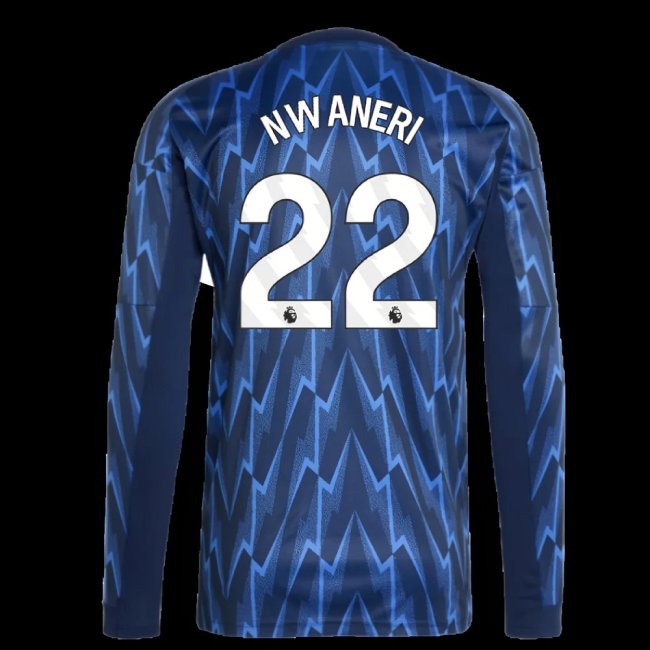 Kids' Arsenal 2025/26 Away Long Sleeve Jersey
