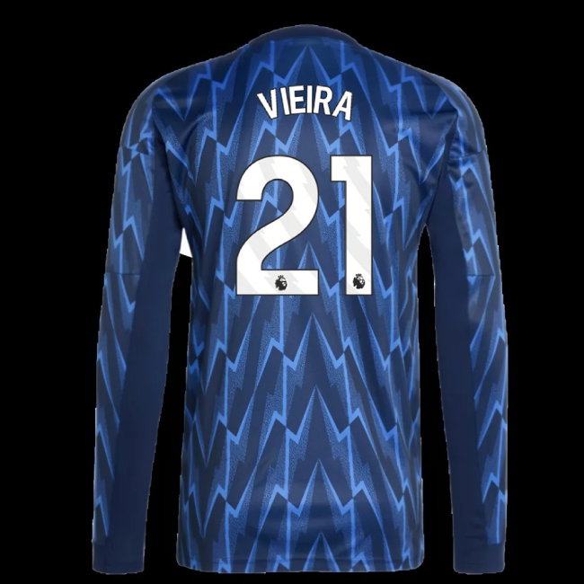 Kids' Arsenal 2025/26 Away Long Sleeve Jersey