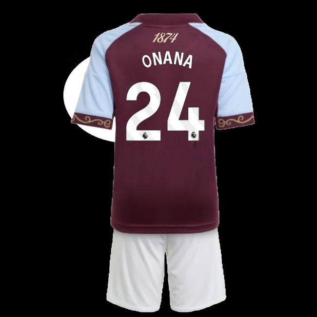 Men's Aston Villa 2025/26 Home Kit