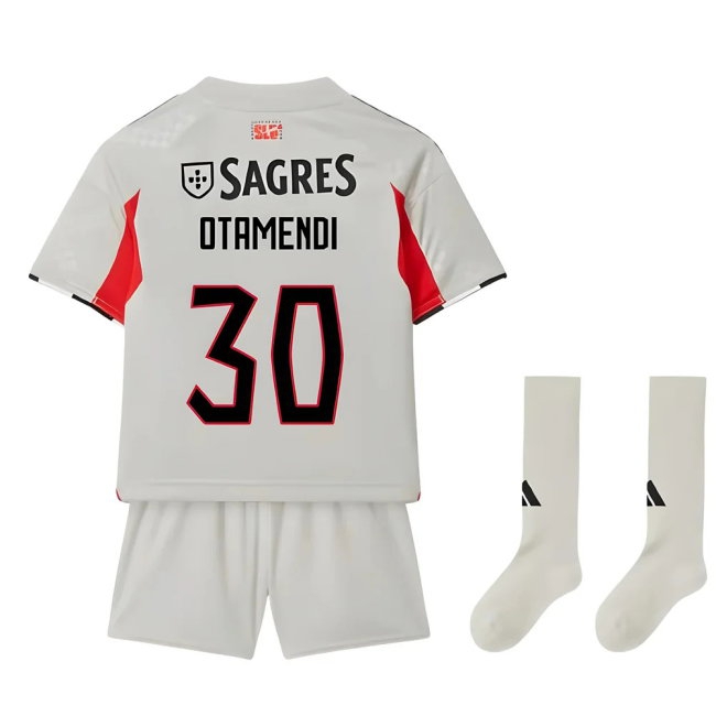 Kids' Benfica 2025/26 Away Kit
