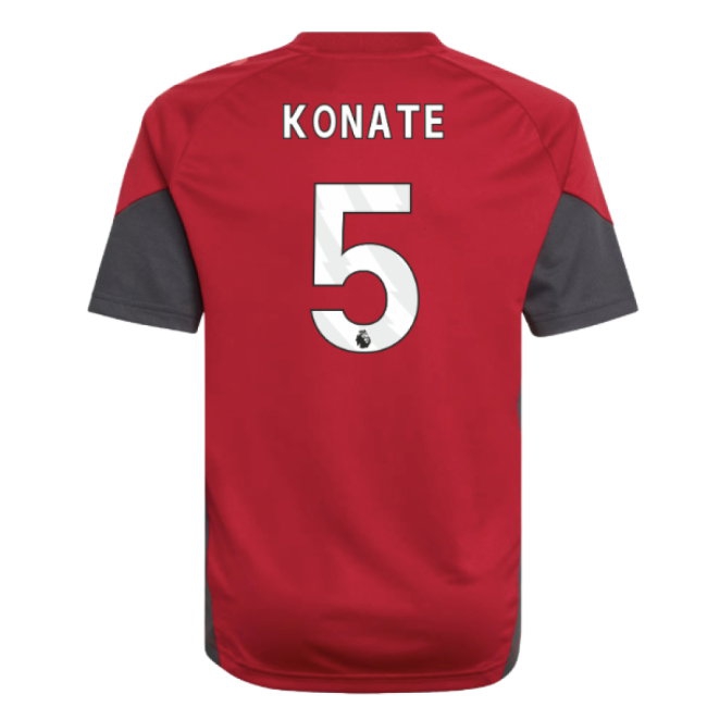Kids' Trainings Liverpool 2025/26 Red Training Jersey