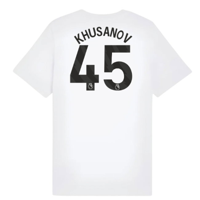 Women's Man City 2025/26 White City Tee