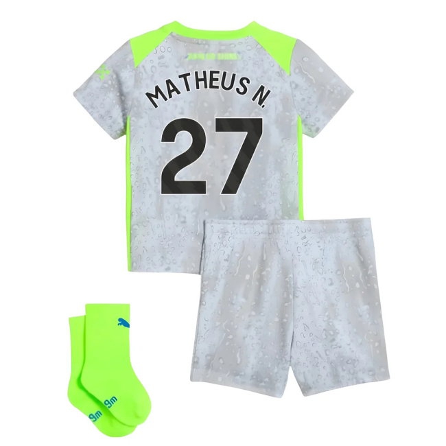 Kids' Man City 2025/26 City Kit
