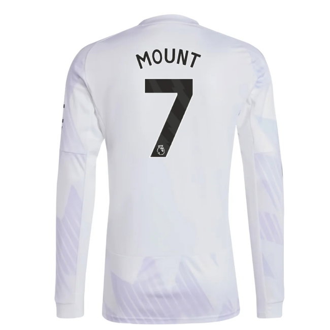 Kids' Man Utd 2025/26 Away Long Sleeve Jersey