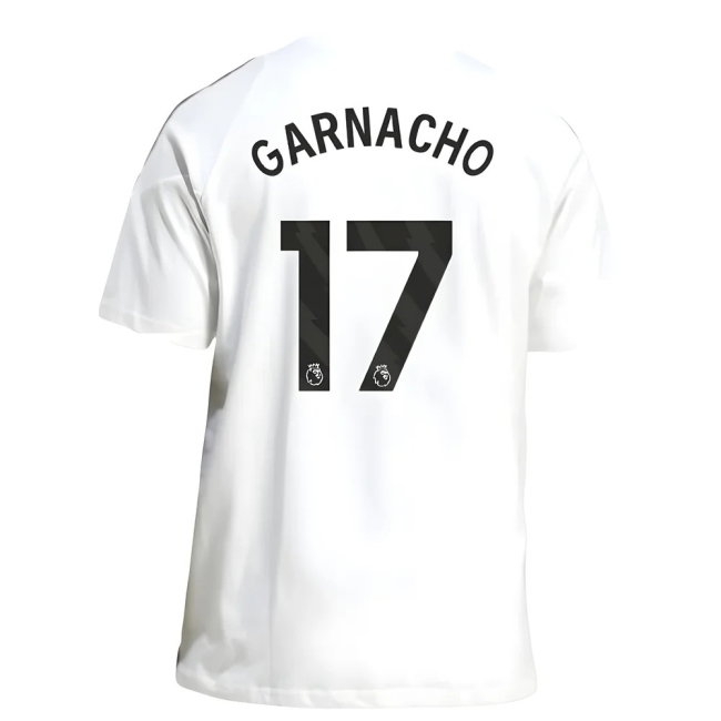 Kids' Trainings MAN UTD 2025/26 White Training Tee