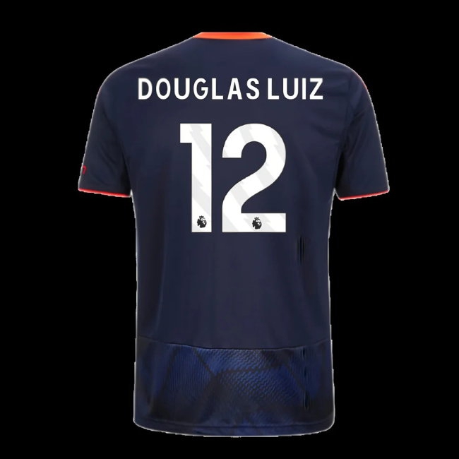 Kids' Douglas Luiz #12 2025/26 Third Jersey