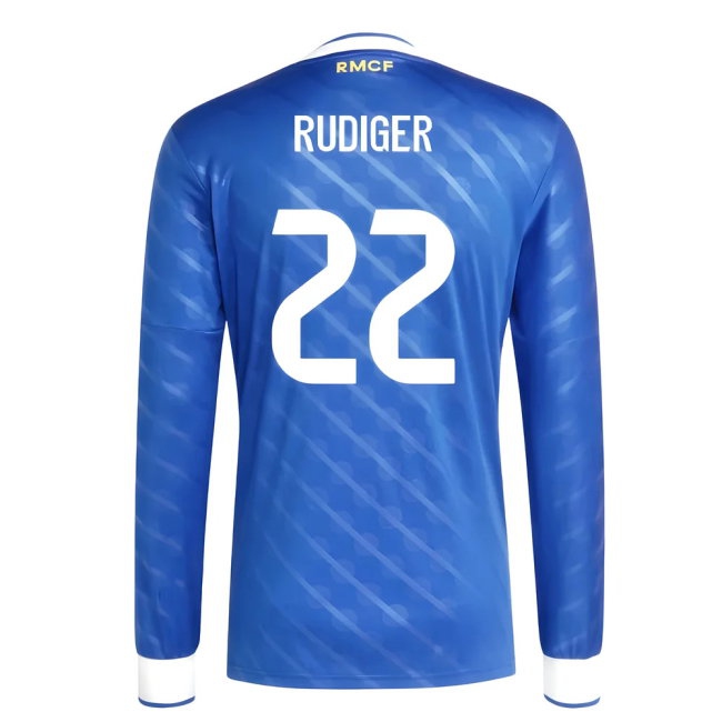Men's Real Madrid 2025/26 Third Long Sleeve Jersey