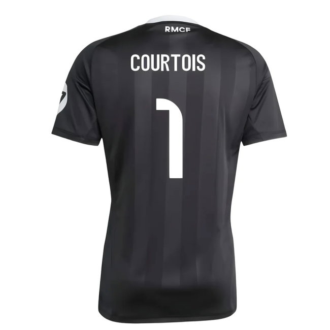 Kids' Real Madrid 2025/26 Black Third Jersey