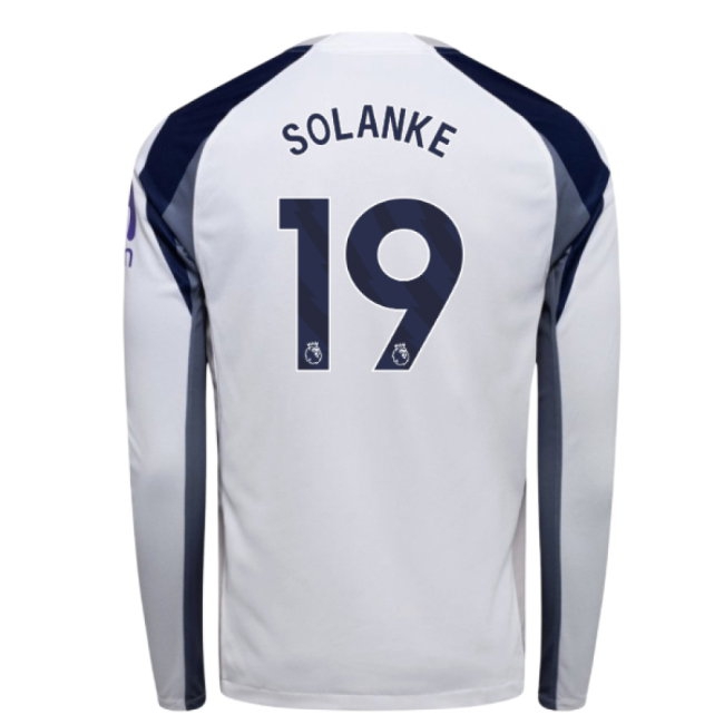 Men's Tottenham 2025/26 Home Long Sleeve Jersey