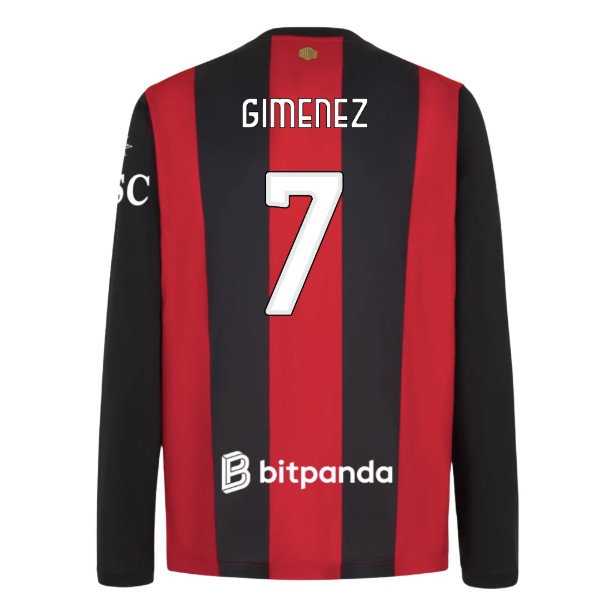 Women's AC Milan 2026/27 Home Long Sleeve Jersey