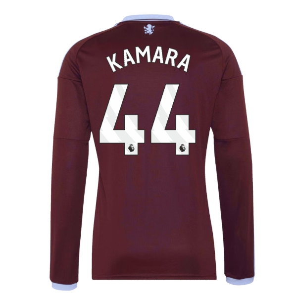 Kids' Aston Villa 2026/27 Home Long Sleeve Jersey
