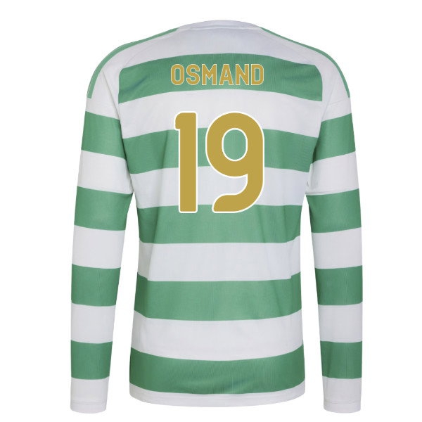 Kids' Celtic 2026/27 Home Long Sleeve Jersey