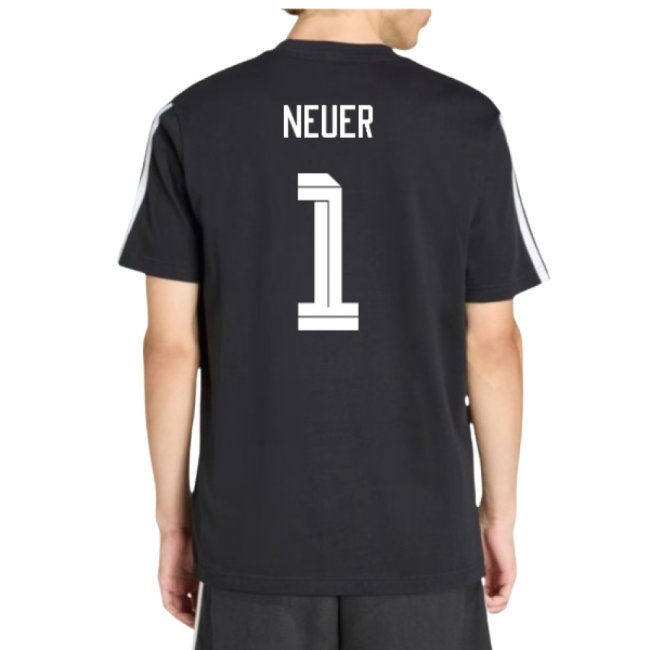 Women's Germany 2026/27 Black Tee