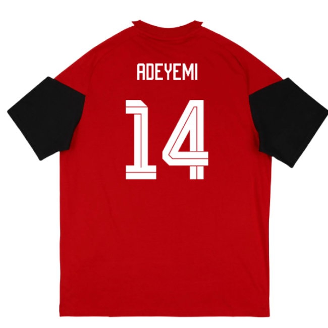 Men's Trainings Germany 2026/27 Red Training Tee