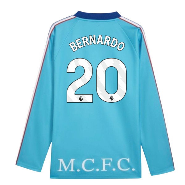 Men's Man City 2026/27 Blue City Long Sleeve Jersey