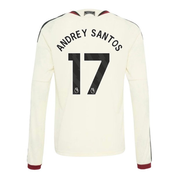 Men's Man Utd 2026/27 Third Long Sleeve Jersey